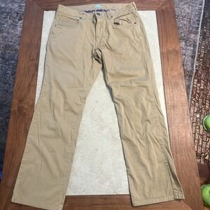 Tommy Bahama Men's‎ Pants 32x30 Blue Stretch Cotton Blend Casual Chino Beige